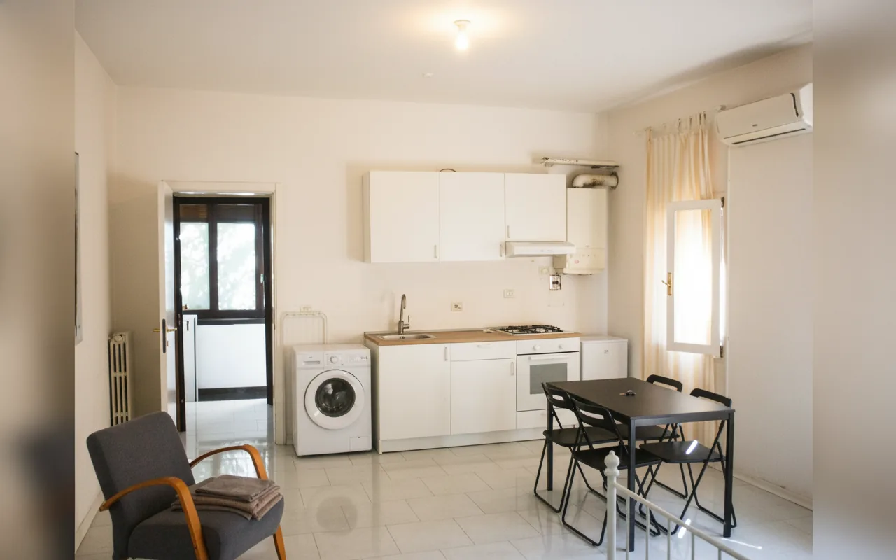 Camera con bagno privato — Appartamenti Serlio 24, Bologna (Emilia-Romagna) (foto 88)
